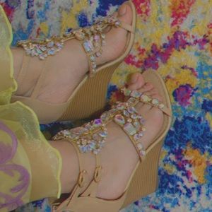 Embellished Wedges